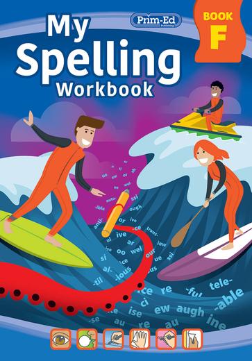 My Spelling Workbook Book F English Year 6 Primary 7