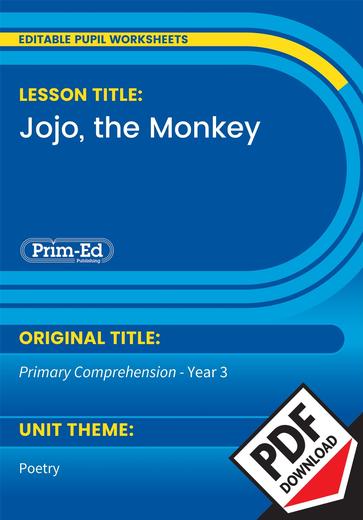 Jojo The Monkey English Year 3 Primary 4